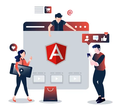 Angular Development Services including web apps, SPA development, migration, and integration