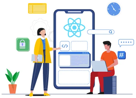 Dedicated React Native developers working on mobile app development
